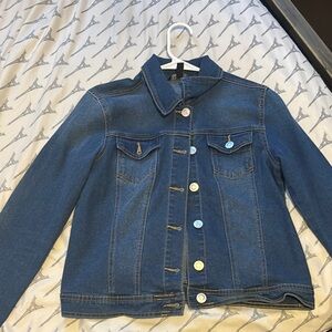 Stylish Blue Denim Women’s Jacket